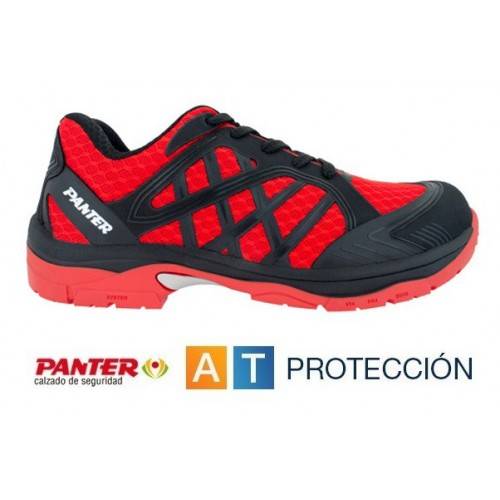 Zapatos Panter Argos S1P Rojos