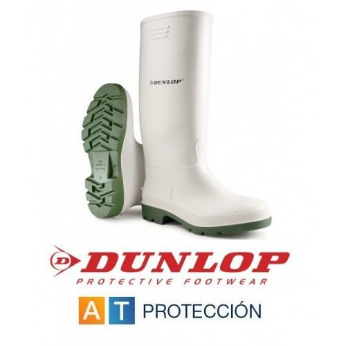 Botas de agua blancas Dunlop Pricemastor