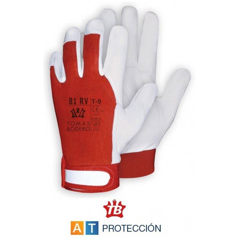 Guantes de trabajo de cuero 2 pares de guantes impermeables