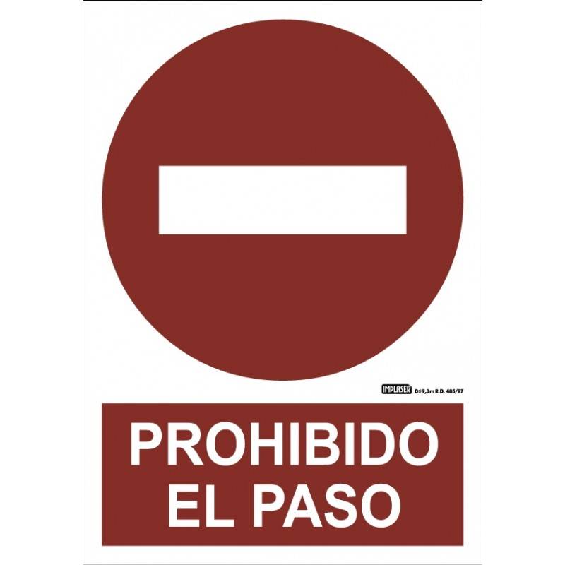 PROHIBIDO EL PASO A4 Y A3