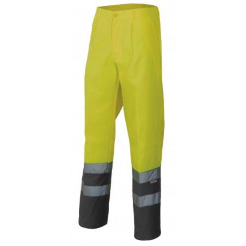 Pantalón alta visibilidad Velilla 158 amarillo-gris OUTLET