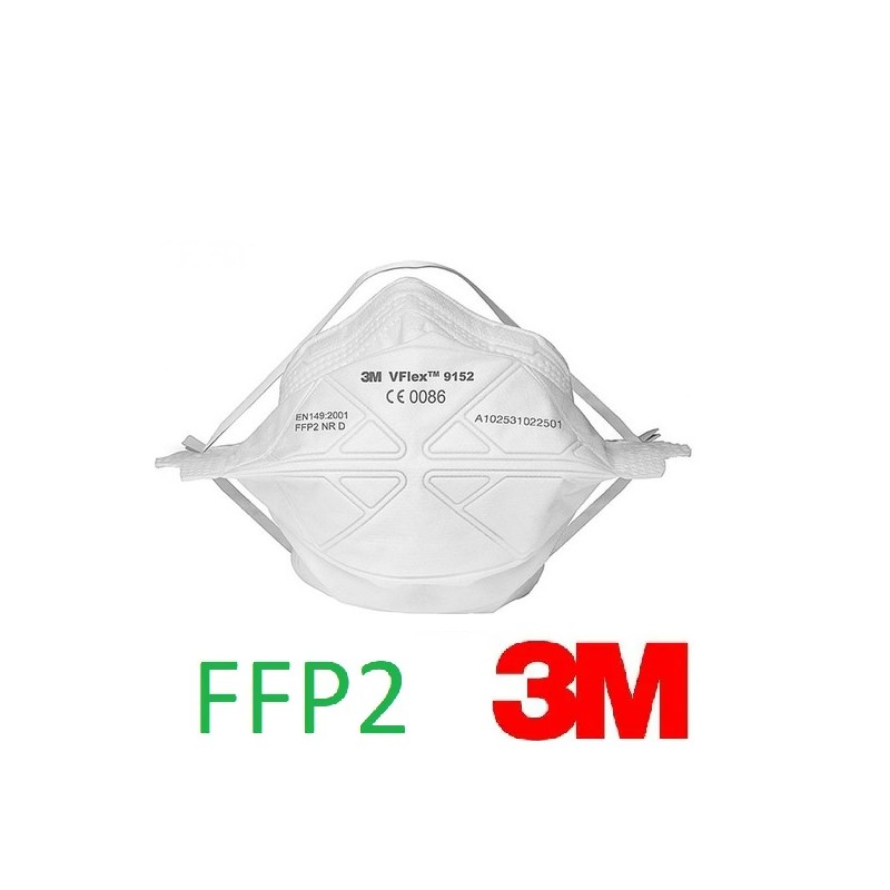 Mascarilla Ffp3 Blanca Eficacia De Filtración>= 99%