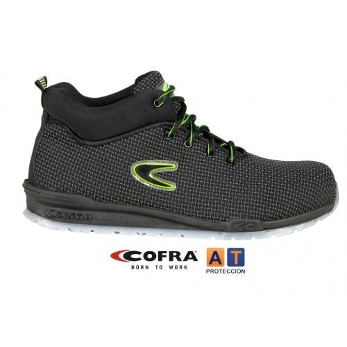 Cofra NT340 – 000.w42 Talla 42 UK S3 SRC – Zapatillas de Seguridad Guadiana Color Negro