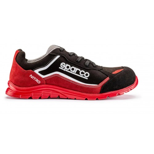 Zapatos Sparco MARCUS S3 SRC Rojos S3 + Calcetines de regalo