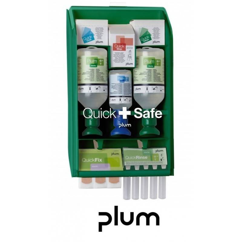 Estación primeros auxilios PLUM QuickSafe completa