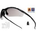 Pack 10 gafas BOLLE CONTOUR Platinum solar