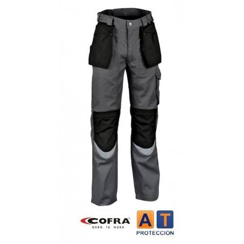 Pantalón de trabajo COFRA Carpenter Antracita-Negro